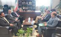 دیدار ریاست سازمان جهاد کشاورزی البرز با امام جمعه وفرماندار شهرستان نظر آباد 